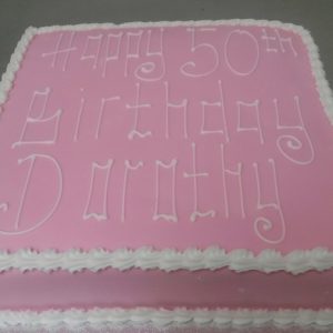 Happy 50th Cake