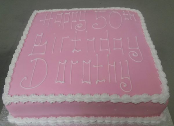Happy 50th Cake
