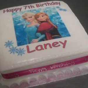 Frozen Image Cake