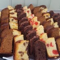 Sponge Cake Platter
