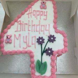 Number Shaped Cake - 1 Figure