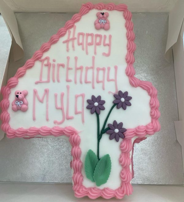 Number Shaped Cake - 1 Figure